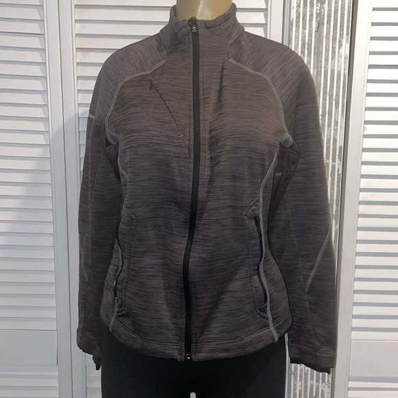 North End Womens Flux Melange Bonded Fleece Jacket size M - Picture 5 of 8